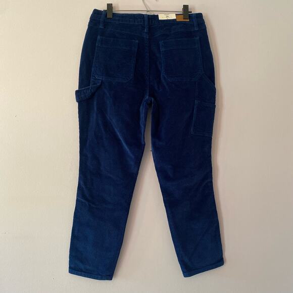 NWT Judy Blue Women's size 29 Slim Fit Blue Corduroy High Waisted Pants - Picture 6 of 12